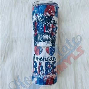 20oz American Babe Sublimation Tumbler